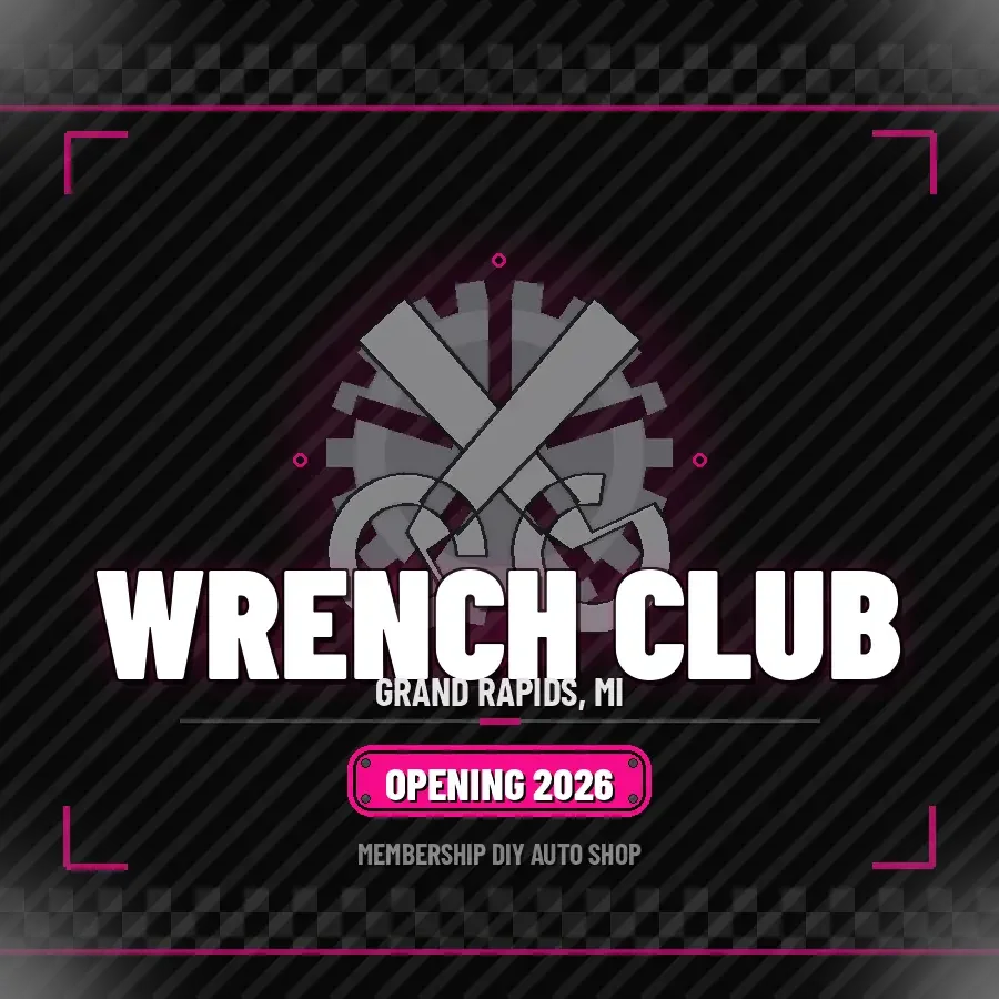 Wrench Club’s booking platform branding.